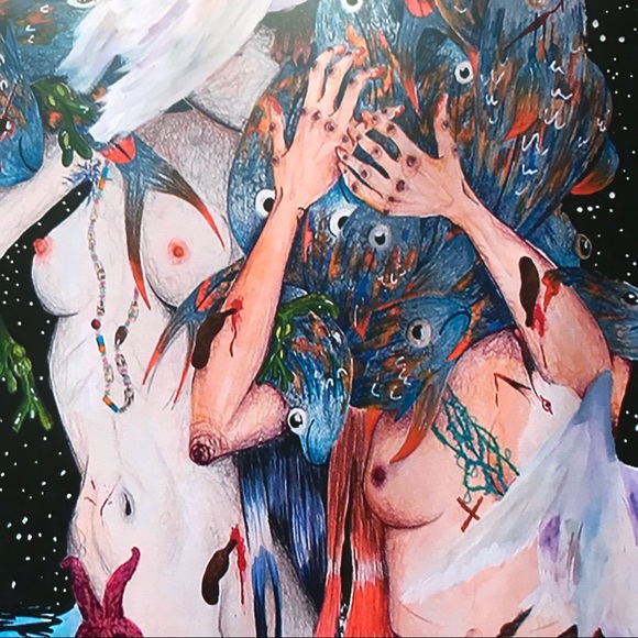 ‘The Fish Gatherers’ 11 x 14 inch print - Picture 4 of 5